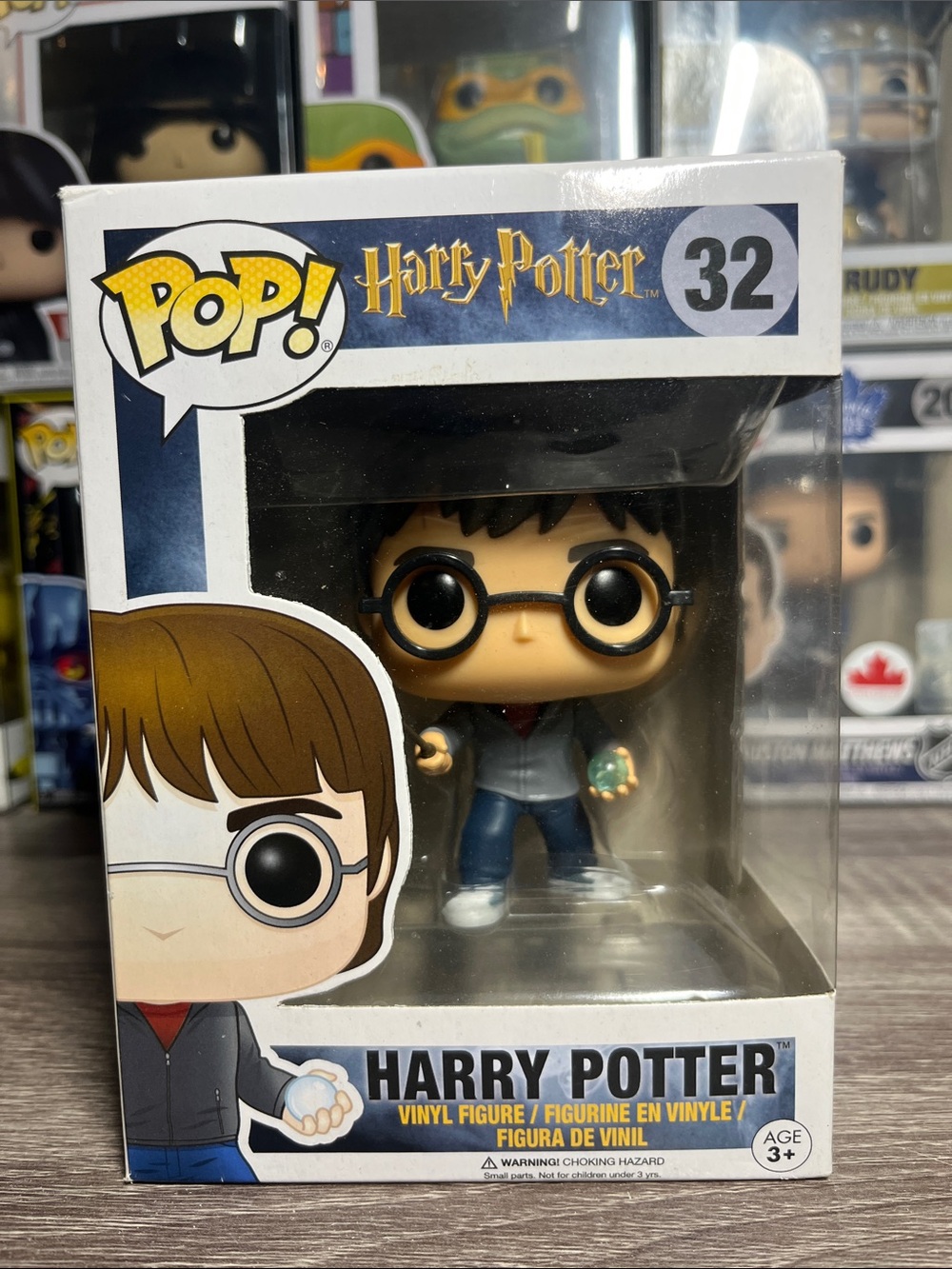 Funko Harry Potter Pop! Vinyl Figure — Black Hair, Black Glasses, Blue Pants